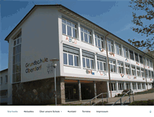 Tablet Screenshot of grundschule-oberdorf.info
